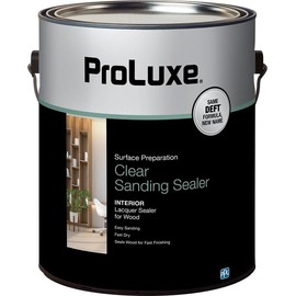 ProLuxe PLX015/01 Sanding Sealer, Satin, Liquid, Clear, 1 gal