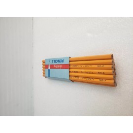 12 VINTAGE PENN CENTRAL RAILROAD PCRR PENCILS Work in Safety No. 3 in sleeve nos