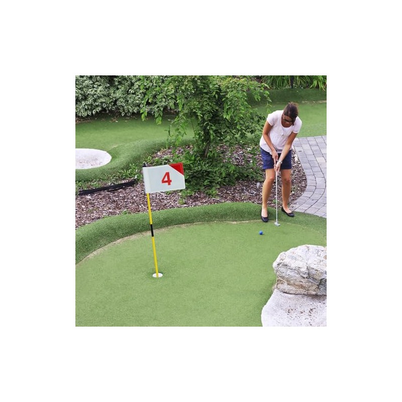4PCS Golf Hole Cup,Accessories for Backyard Practice Putting Green, ABS