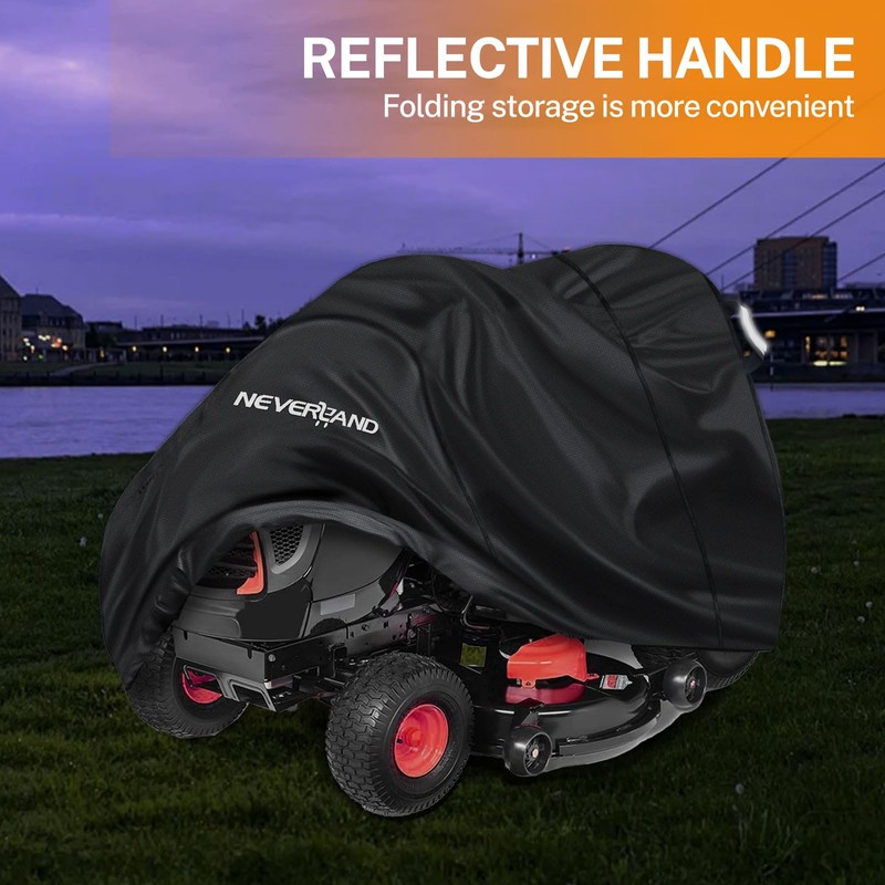 NEVERLAND Riding Lawn Mower Cover - Lawn Tractor Cover with