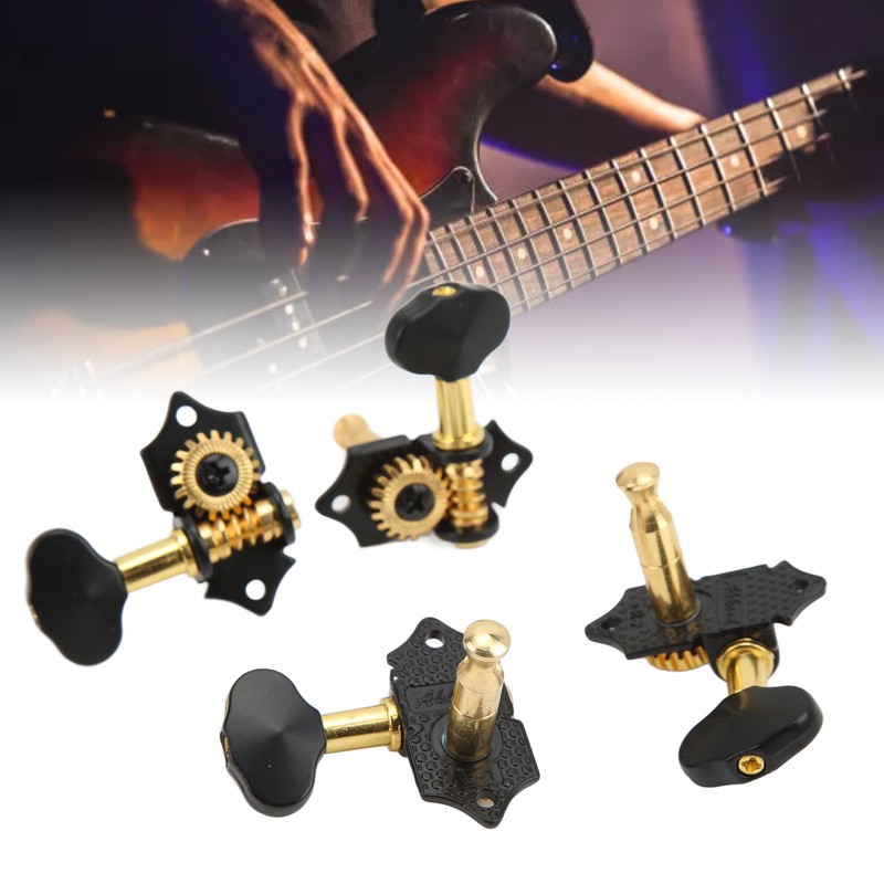 Ukulele Tuning Pegs Metal 2 Left 2 Right Guitar Tuning