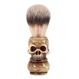 Shaving Brush, Shaving Brush, Men's Beard Shaving Brush, Men's Care Tool, Make Up Skull Head, Hairdressing Salon, Beard Shaving Brush for Hairdressing Salon at Home, Shaving Brush Men's Shaving Brush