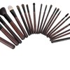 21pcs Makeup Brush Set Wooden Handle Eyeshadow Foundation Blush Brush