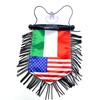 Italian American Flag Rearview Mirror Hanging Accessory – Celebrate Italy
