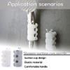 Universal Silicone Shower Head Holder, Upgrade 2025 Suction Cup Holder