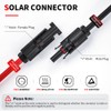 ELECTOP 10AWG Solar Panel Cable Connector Kit, Compatible with Solar