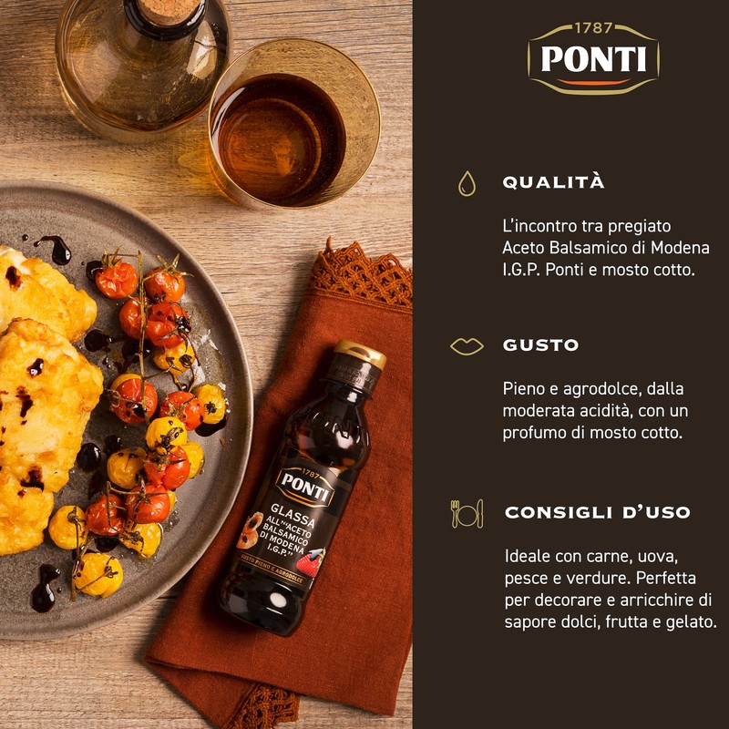 Ponti - Glaze Balsamic Vinegar - 250g