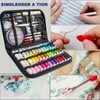 Juning Sewing Kit with Sewing Accessories, 42 Bobbins of Thread,