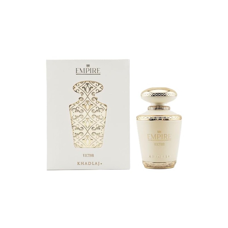 Khadlaj Empire Victor Eau de Parfum Spray for Unisex, 3.4