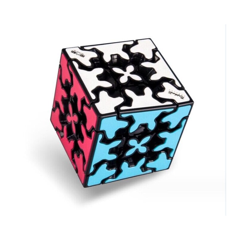 ALaLatois Gear Cube 3x3 with Three-Dimensional Gear Structure Magic Cube