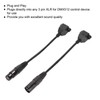 2pcs XLR3 to RJ45 Cable 3pin Plug and Play Female