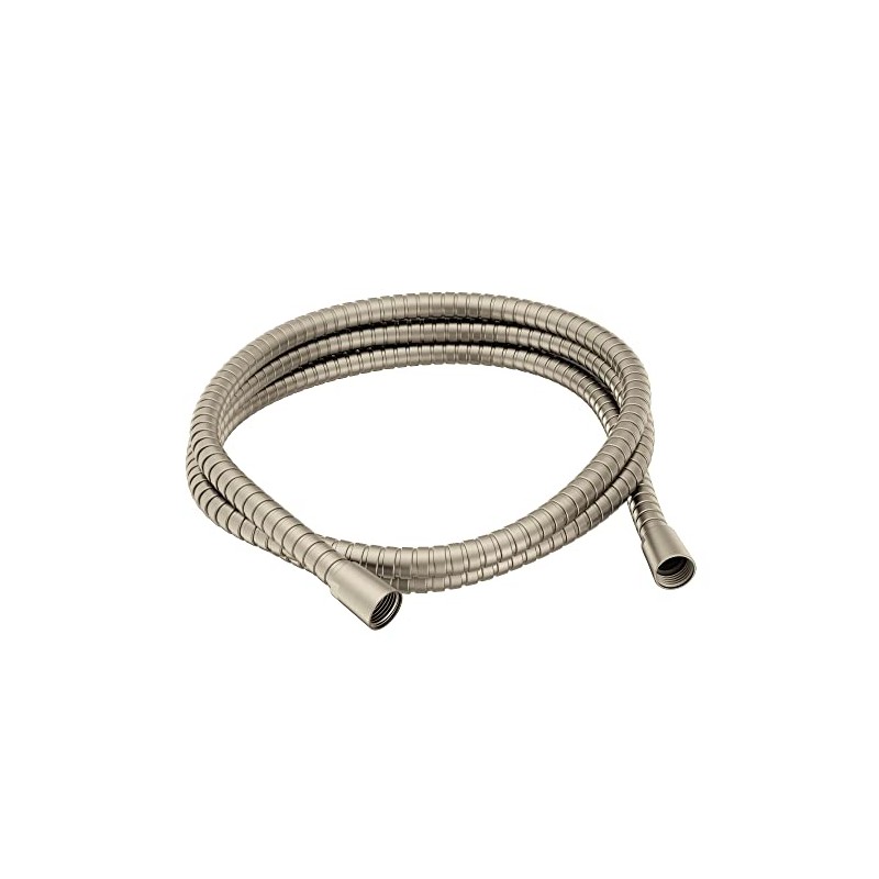 Moen Brushed Nickel Replacement Metal Hose Kit for Handheld Shower,