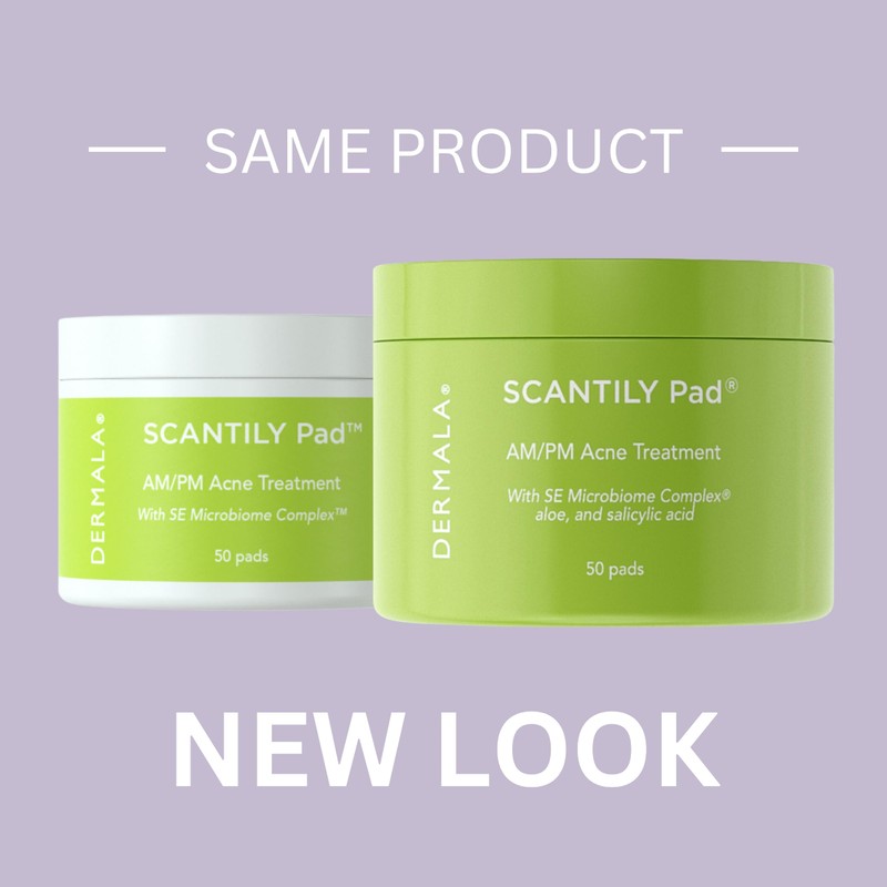 Dermala SCANTILY Pad AM/PM Acne Treatment