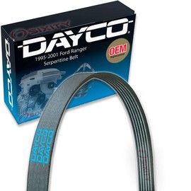 Dayco Main Drive Serpentine Belt Compatible with Ford Ranger 2.3L 2.5L L4 1995-2001