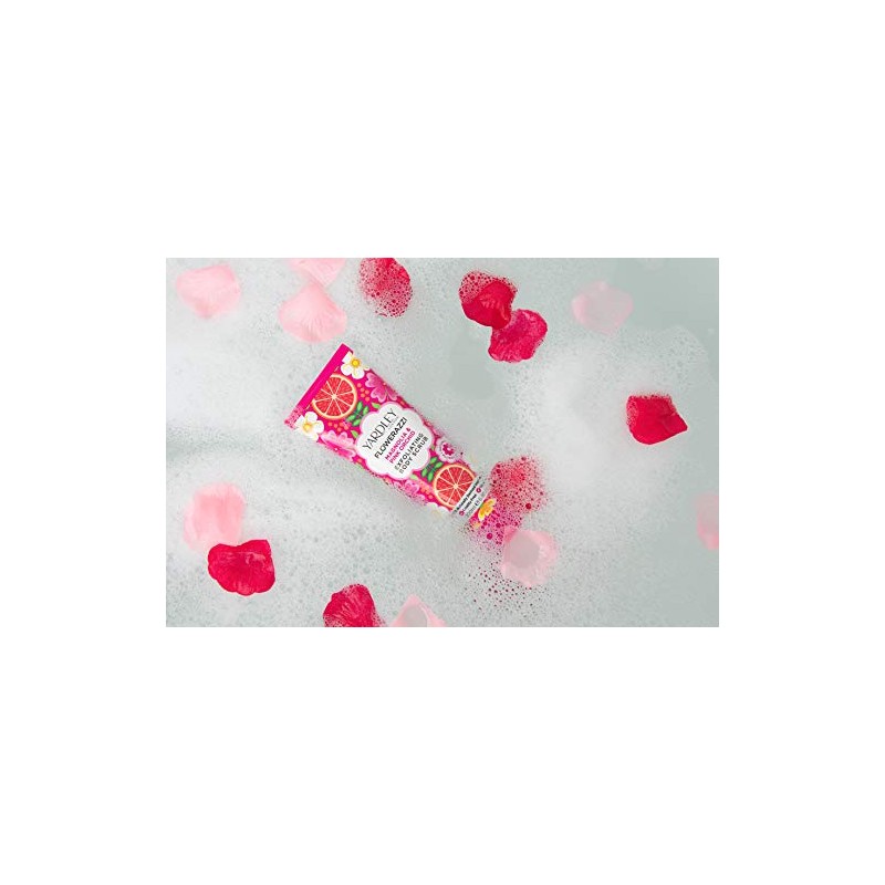 Yardley London Flowerazzi Exfoliating Scrub, Magnolia and Pink Orchid