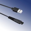 AZJCKEW USB Charging Cable Replacement for Skull Shaver Pitbull Razor