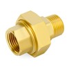 GORAGUCHI 1PCS Brass Union, 3/4" NPT Male x 3/4" NPT