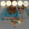 Ceoffo Montessori Toy Busy Board with LED