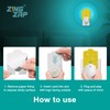 ZingZap Flying Insect Trap Indoor, Plug & Prey Dual-Baiting Fly