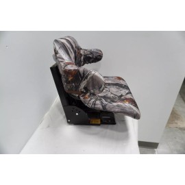Exact Fit Universal Tractor Seat Covers Only made in XD3 Camo with wrap around armrests
