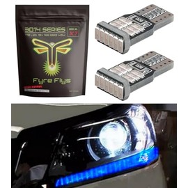 Fyre Flys LED Headlight DRL Strip Bulbs for 2013-2015 Honda Accord Super Bright Canbus Error Free 3014 Series (Blue), X7-3014-18-CN-HA