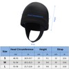 2mm Neoprene Snorkeling Cap UV Protection Warm Diving Hood Wetsuit