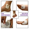 U Shaped Felt Callus Pads - Adhesive Foot Pads That