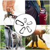 SWATOM Aluminum Carabiner Clip Snap Hook Keyring 1.5/1.9/2.2/2.4/2.8 Inch Carabiners