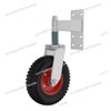 6 Inch Heavy Duty Spring Gate Wheel, 600 lb Capacity