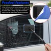 Windshield Cleaning Tool, 6 Reusable Pads and 1 Spray Bottle,