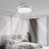 CELAVY Ceiling Fans with Lights and Remote, 19.8 in Flush