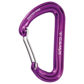 CAMP Photon Wire Carabiner - Purple