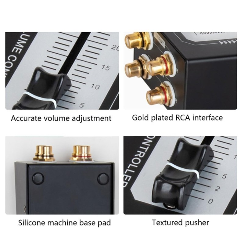 Buerjia Perfect Sound Level Adjustment Volume Controller, Manual Volume Adjustment,