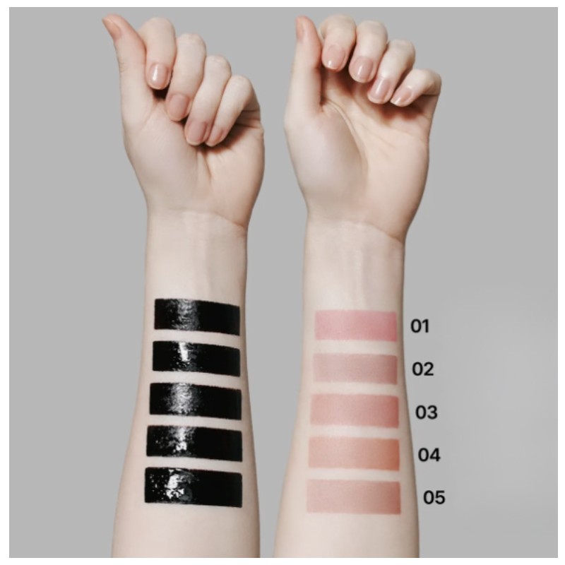 MILK TOUCH Black Peel Off Lip Tattoo 4.5g, Color:03 Black