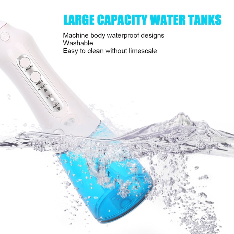 Rechargeable Electric Oral Irrigator Portable Water Flosser Teeth Cleaner Oral