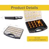 BOOBORNY 988pcs Grade 8.8 Metric Bolt Assortment, M4 M5 M6