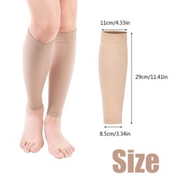 2 Pairs Compression Stockings, Compression Sleeves, Calf Compression Stockings, Thrombosis Stockings, Compression Stockings for Calves, Compression Stockings with Medical