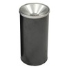 Witt Industries 2000SVN Steel Urn Ash Receptacle, Round, 10" Diameter