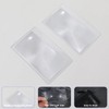 100 Pieces Credit Card Size Fresnel Lens 3.3 x 2.2