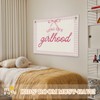 MOFUYU Girl Room Decor - Long Live Girlhood Linen Banner