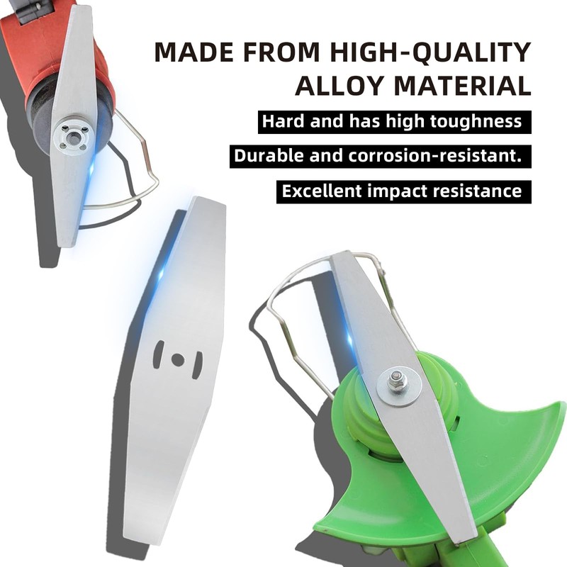eupdd 16 metal grass trimmer blades: 15 cm grass trimmer