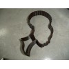 AJT AFRO GIRL SILHOUETTE SIDE VIEW COOKIE CUTTER MADE IN