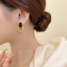 Gold Hoop Earrings for Women Hypoallergenic Sterling Silver hoop earrings Lightweight Gold Hoop Earrings Jewelry for Women and Girls