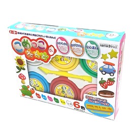 Toyo 114901 Clay Komekko Clay, Set of 6 Colors