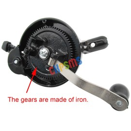 CKPSMS Hand Crank FOR Singer Spoked Wheel Treadle Home Sewing 15,127,128,66,