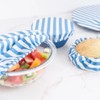 4MyEarth Reusable Cotton Food Cover - Set of 4, Leaf