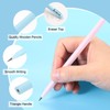 PATIKIL Round Pencils, 24 Pcs Triangle HB Graphite Pencil Wooden
