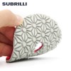 SUBRILLI 4" Dry/Wet 3 Step Diamond Polishing Pads 9-Pcs Step