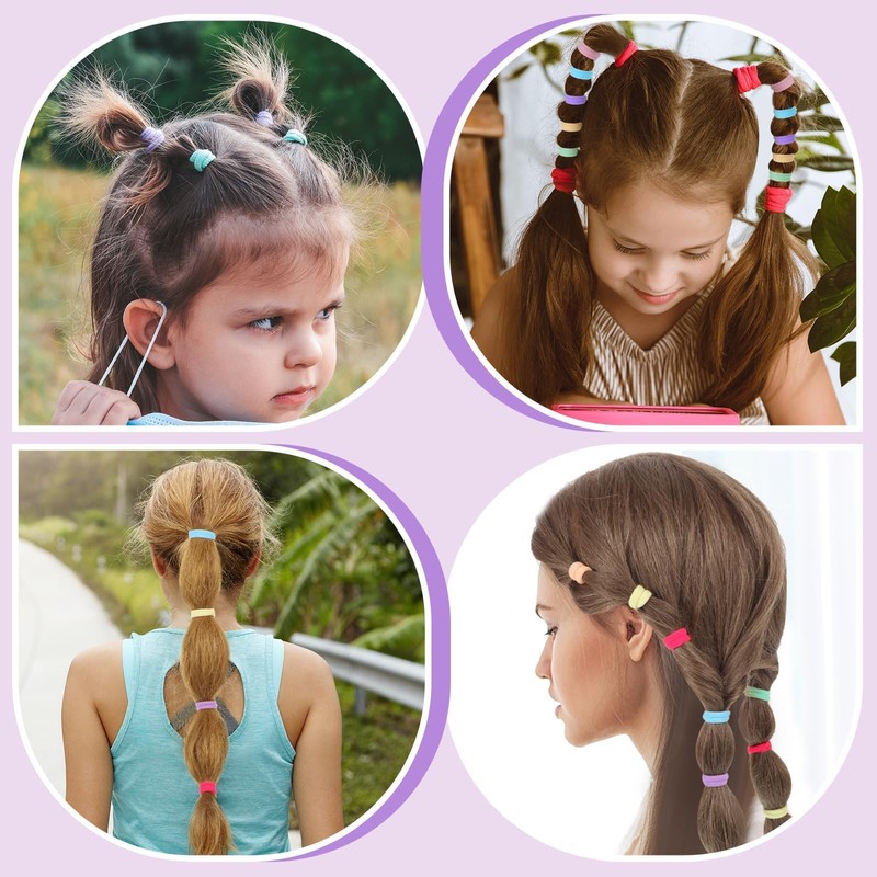 Mythya Ligas para el Cabello, Lazos de Pelo para Niñas