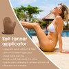 WLLHYF Self-Tanning Glove Applicator Gloves 3D Design Ultra Soft Face